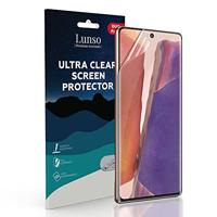 Lunso - Duo Pack (2 stuks) Beschermfolie - Full Cover Screen Protector - Geschikt voor Samsung Galaxy Note 20