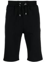 Balmain short de sport à logo imprimé - Noir