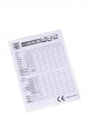 Longfield Games scoreblok Yahtzee wit 100 vellen