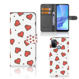 OPPO A53 | OPPO A53s Telefoon Hoesje Hearts