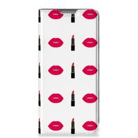 Xiaomi 12 | 12X Hoesje met Magneet Lipstick Kiss