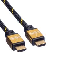 ROLINE GOLD HDMI HighSpeed Kabel met Ethernet, M-M, 5 m - thumbnail