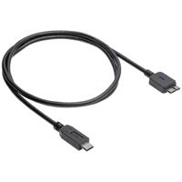 Akyga AK-USB-44 USB-kabel USB 3.2 Gen 1 (3.1 Gen 1) 1 m USB C Micro-USB B Zwart - thumbnail