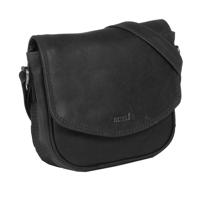 Justified Schoudertasje met Overslag Lana Zwart