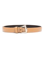 Alberta Ferretti ceinture fine en cuir - Tons neutres - thumbnail