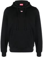 Diesel hoodie à patch logo - Noir