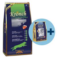 KRONCH ADULT GRAANVRIJ MET GRATIS KRONCH 100% ZALMSNACKS 13,5 KG + 600 GR - thumbnail