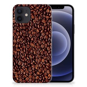 iPhone 12 | 12 Pro (6.1") Siliconen Case Koffiebonen