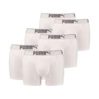 Puma 6-pack Lifestyle Sueded Cotton Boxershort - white