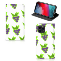 Apple iPhone 11 Pro Flip Style Cover Druiven