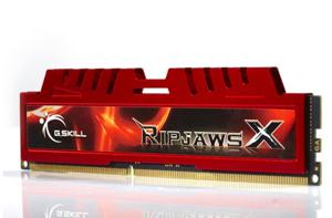 G.Skill 32 GB DDR3-1333 Quad-Kit werkgeheugen F3-10666CL9Q-32GBXL, RipjawsX-Serie