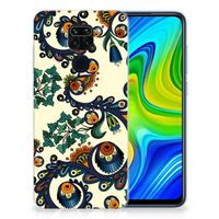 Siliconen Hoesje Xiaomi Redmi Note9 Barok Flower - thumbnail