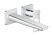 Hansgrohe Metropol inbouw wastafelkraan waterbesparend met uitloop 22.5cm chroom