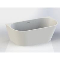 Pinto back to wall ligbad 160x70 glans wit