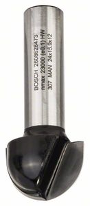 Bosch Accessoires Halfrondprofielfrezen 12 mm, R1 12 mm, D 24 mm, L 12,7 mm, G 57 mm 1st - 2608628473