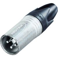 Neutrik NC3MXX XLR-connector Stekker, recht Aantal polen: 3 Zilver 1 stuk(s) - thumbnail