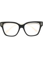 Gucci Eyewear lunettes de vue à monture carrée - Noir