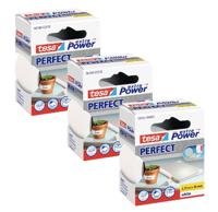 tesa EXTRA POWER PERFECT 56343-00501-04 Textieltape Wit (l x b) 2.75 m x 38 mm 3 stuk(s)