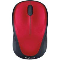 Logitech M235 Muis Radiografisch Optisch Rood/zwart 3 Toetsen 1000 dpi - thumbnail