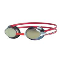 Zoggs Racer Titanium Grijs Rood Gespiegeld Goud