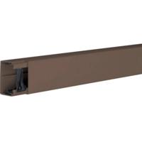 Hager LF4006008014 Kabelgoot Kabelkanaal elektrische installaties (l x b x h) 2000 x 57 x 40 mm Bruin 1 stuk(s)