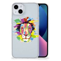 iPhone 15 Plus Telefoonhoesje met Naam Lion Color