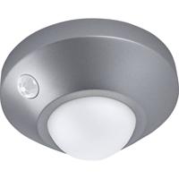 LEDVANCE NIGHTLUX® Ceiling L 4058075270855 LED-nachtlamp met bewegingsmelder Rond LED Neutraalwit Zilver