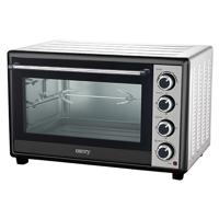 Camry Premium CR 111 oven 45 l 2000 W Zwart, Gesatineerd staal