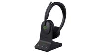 Yealink WH68 DECT & Bluetooth draadloze dubbele headset | Microsoft Teams gecertificeerd | met werkstation