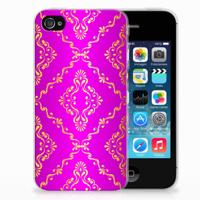 Siliconen Hoesje Apple iPhone 4 | 4s Barok Roze