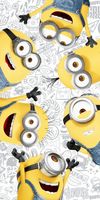 Minions strandlaken friends 70 x 140 cm - thumbnail