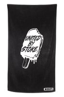 Ion Beach Towel Black - thumbnail