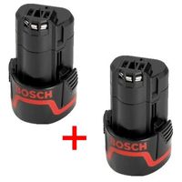 Bosch Blauw 12V Accu (10,8v) 2.0Ah Li-Ion | Duopack - 1600Z00040