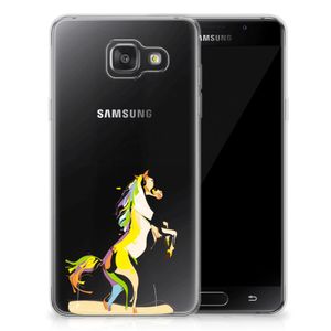 Samsung Galaxy A3 2016 Telefoonhoesje met Naam Horse Color