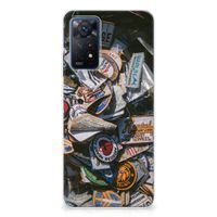 Xiaomi Redmi Note 11 Pro 5G Siliconen Hoesje met foto Badges