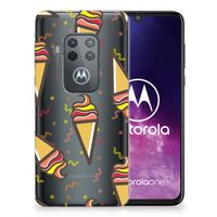 Motorola One Zoom Siliconen Case Icecream