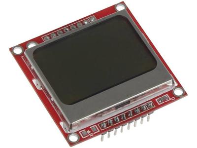 Joy-it SBC-LCD84x48 Displaymodule 6.8 cm (2.67 inch) 84 x 48 Pixel Geschikt voor serie: Raspberry Pi, Banana Pi, Arduino, Cubieboard Joy-it SBC-LCD84x48 Displaymodule 6.8 cm (2.67 inch) 84 x 48 Pixel Geschikt voor serie: Raspberry Pi, Banana Pi, Arduino, Cubieboard