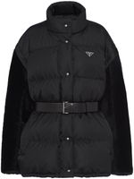 Prada doudoune Re-Nylon - Noir