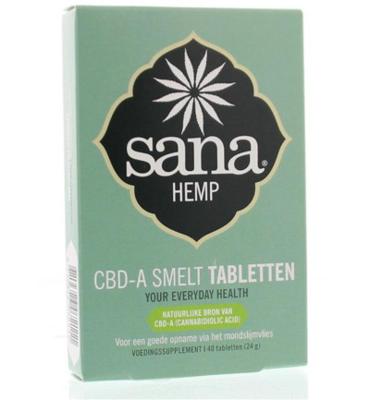 Sana Hemp Juice Cbd A Smelttablet (40st)