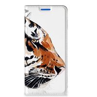 Bookcase OPPO Reno6 5G Watercolor Tiger - thumbnail