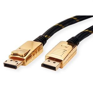 ROLINE GOLD DisplayPort Kabel, DP M/M, 2 m