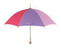 Perletti kinderparaplu berenhandvat 75 cm rood/roze/paars