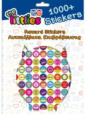 The Littlies beloningsstickers 31 cm papier blauw 1000 stuks The Littlies beloningsstickers 31 cm papier blauw 1000 stuks