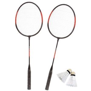 Badmintonset rood/zwart 5-delig 66 cm   -