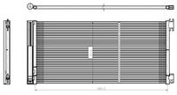 Condensor, airconditioning 350429