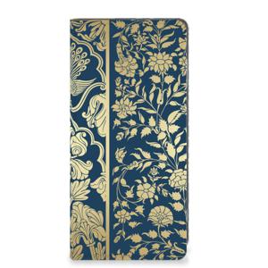 Motorola Moto G24 | G04 | G24 Power Smart Cover Beige Flowers