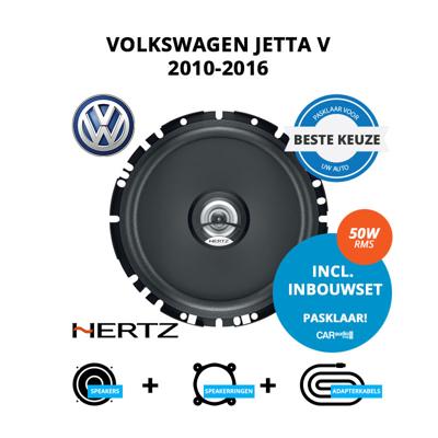 Beste speakers voor Volkswagen Jetta V 2010-2016 - Voordeuren/achterdeuren