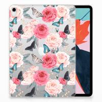 Apple iPad Pro 11 inch (2018) Siliconen Hoesje Butterfly Roses