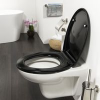 Tiger Toiletzitting Ventura Softclose Duroplast Zwart