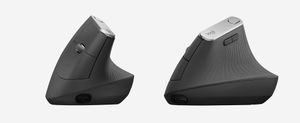 Logitech MX Vertical Advanced Ergonimic muis RF draadloos + Bluetooth Optisch 4000 DPI Rechtshandig